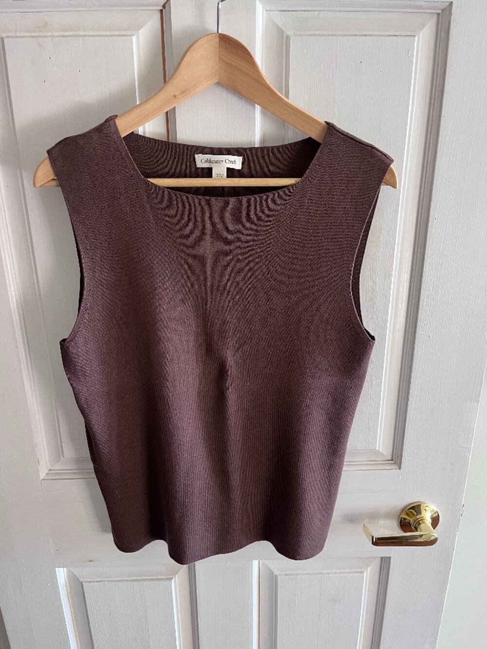 70% Silk 30% Cotton Knitted Tank Top